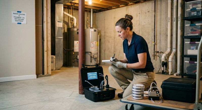 Radon Analysis in Naperville, IL
