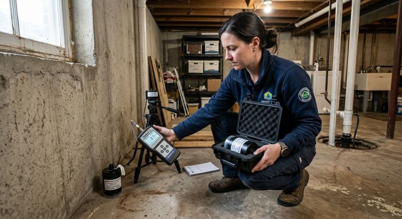 Radon Analysis in Naperville, IL