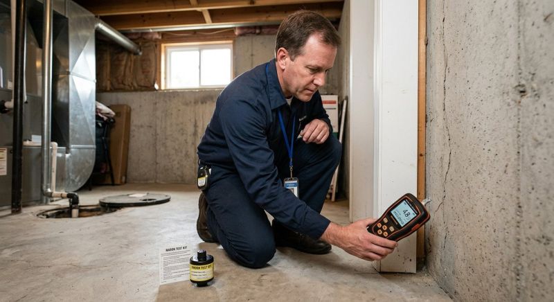 Radon Assessment in Naperville, IL
